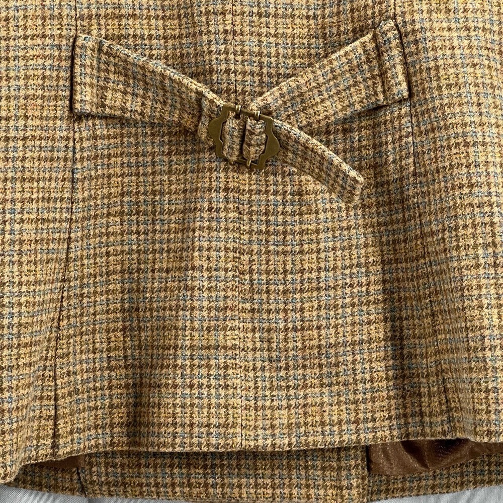 Pendleton Wool Jacket Brown Checked Double Breast… - image 5